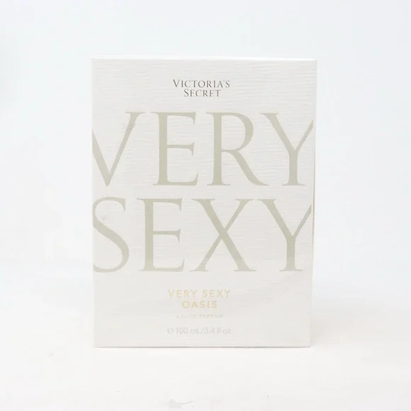 Victoria's Secret White and Black Perfume Bottle Minimalist Design - Picture 2 of 3